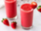 Jugo de fresa