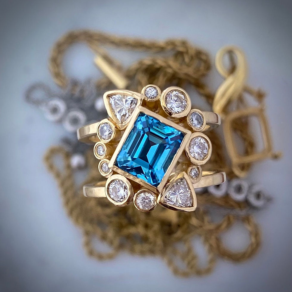 large center stone diamond ring with halo