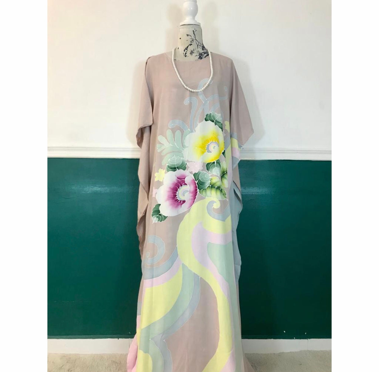 baju kelawar batik excluesive (peach)