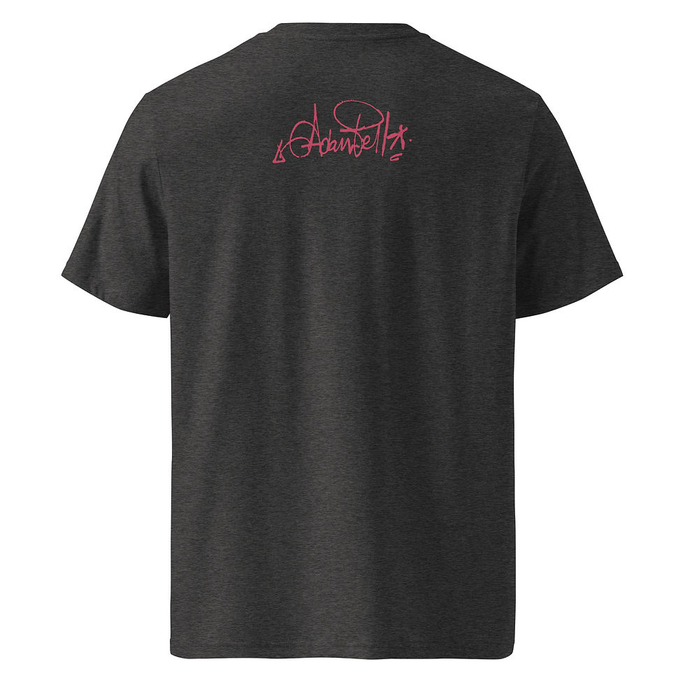 Thumbnail: Shed Devil Unisex organic ribbed neck t-shirt