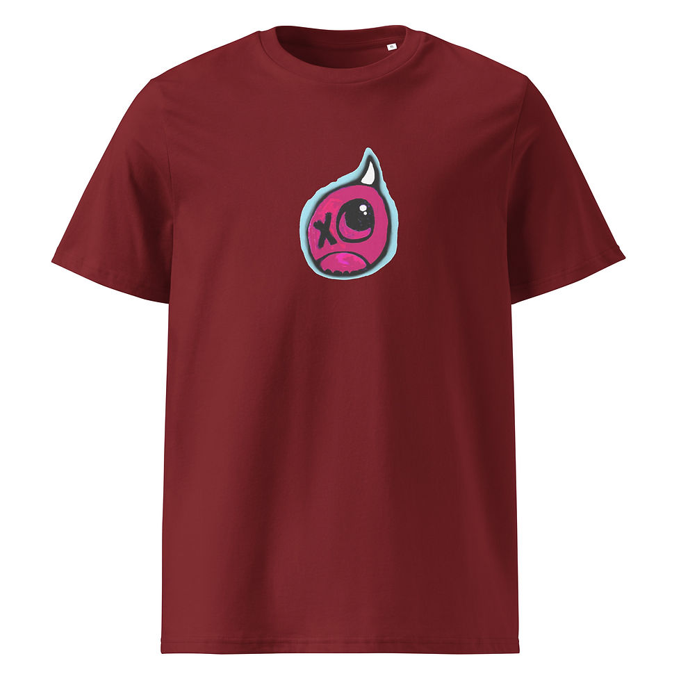 Thumbnail: Shed Devil Unisex organic ribbed neck t-shirt
