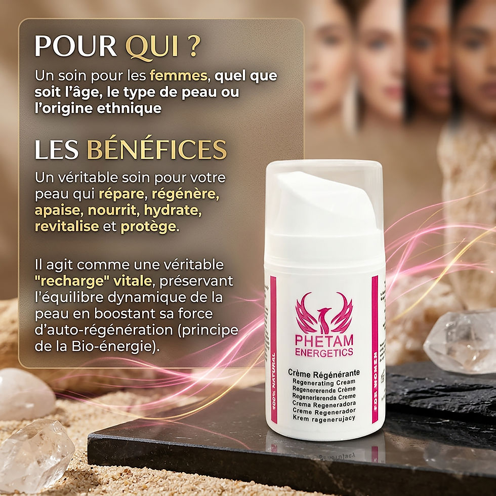 Miniature : Crème Régénérante Women PHETAM ENERGETICS (Ambassadrices)