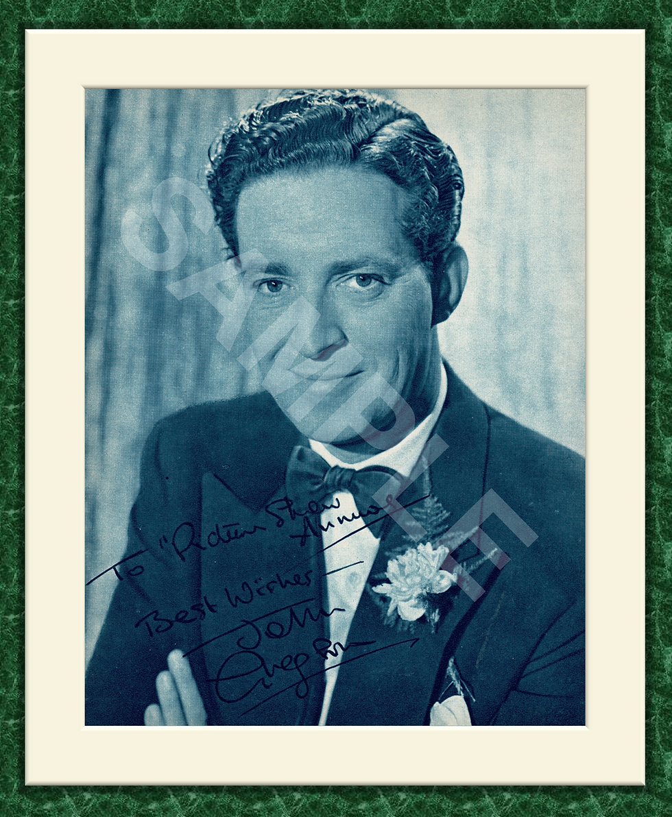 John Gregson Original Magazine Portrait Poster 1958