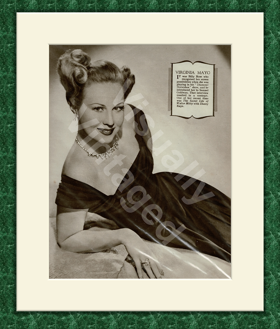 Virginia Mayo Portrait