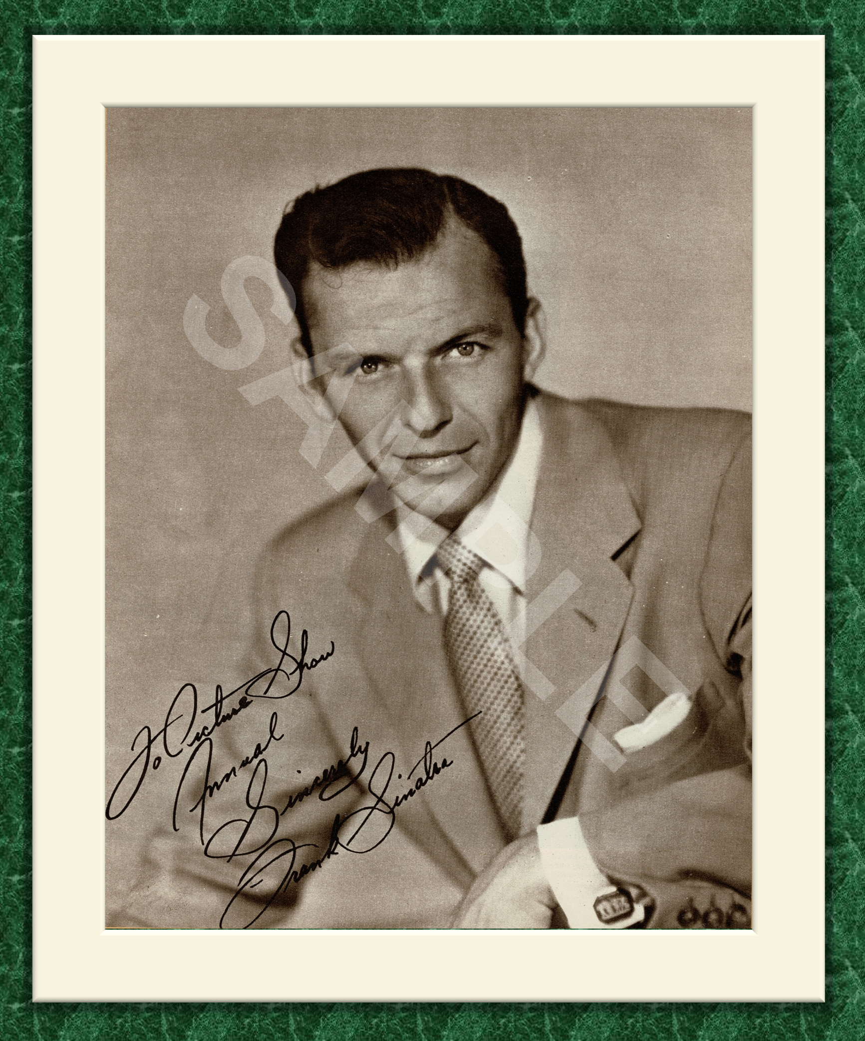 Frank Sinatra Original Magazine Portrait Poster 1953