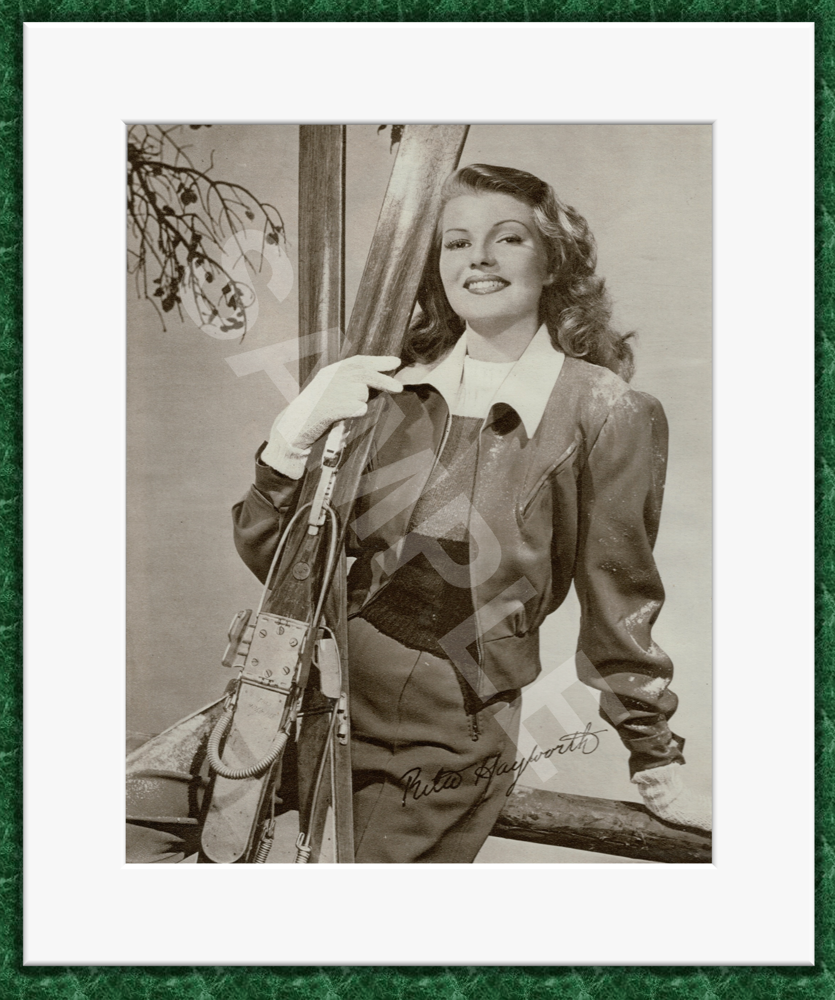 Rita Hayworth Portrait