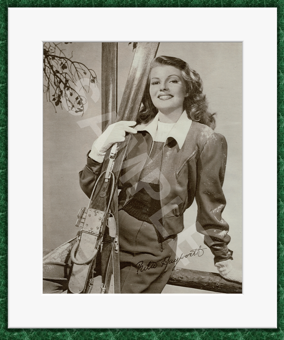 Rita Hayworth Portrait