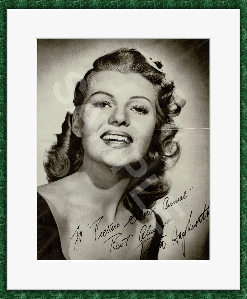 Rita Hayworth Portrait