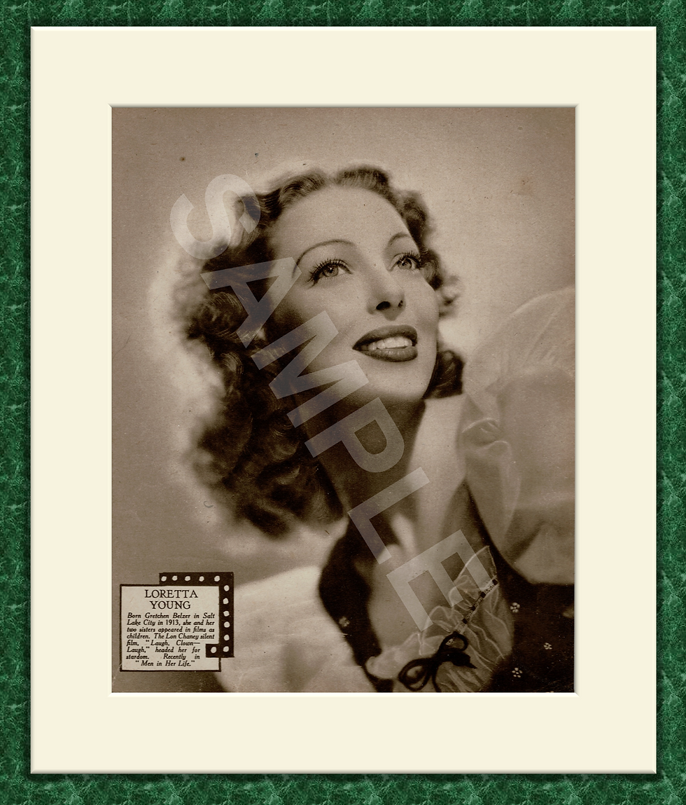 Loretta Young Portrait