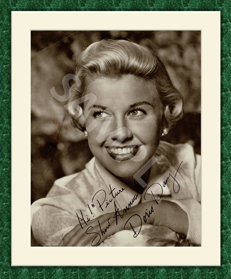 Doris Day Original Magazine Portrait Poster 1953