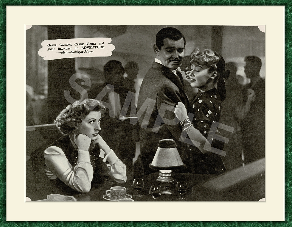 Adventure Film Original Advert 1946