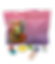 Pink Purple Gradient Kraft Bag