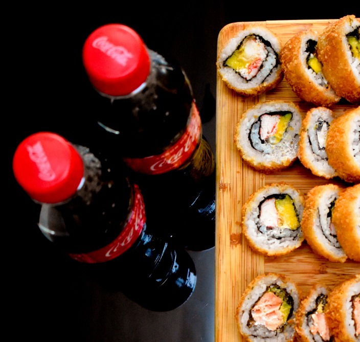 Arranged Food and Objects