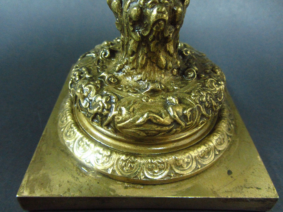 Miniatura: Copas en bronce Siglo XIX Napoleón III