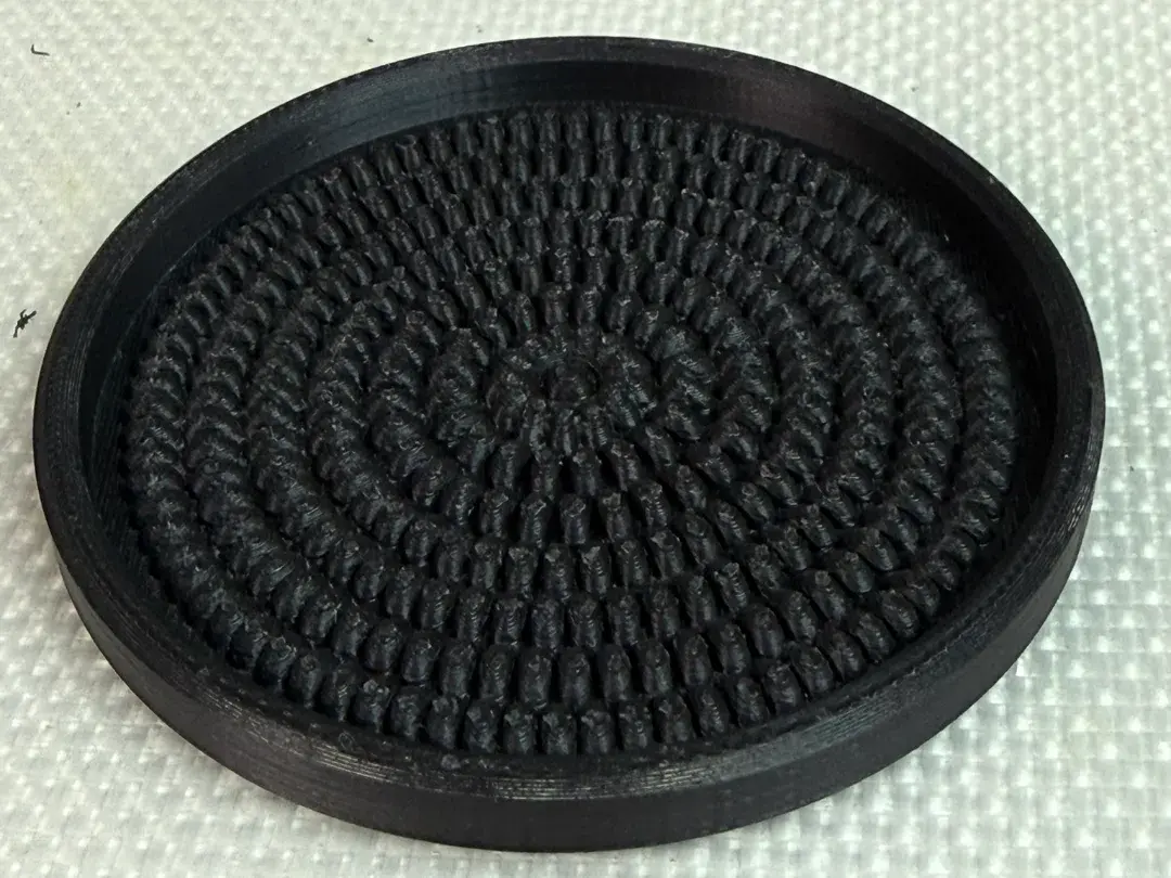 Paint Brush Cleaning Tile — primary product photo, 3D-printed craft tool by Tactform Ventures