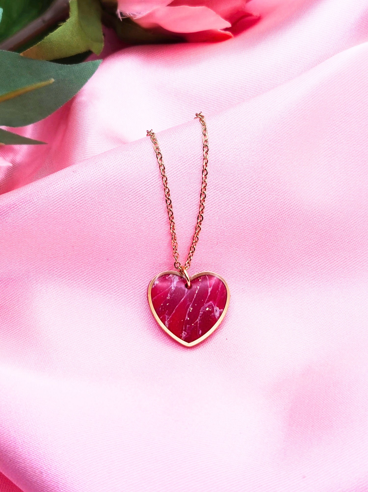 Collana Edonè rosso