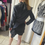 Thumbnail: gry blazer includ black dress 