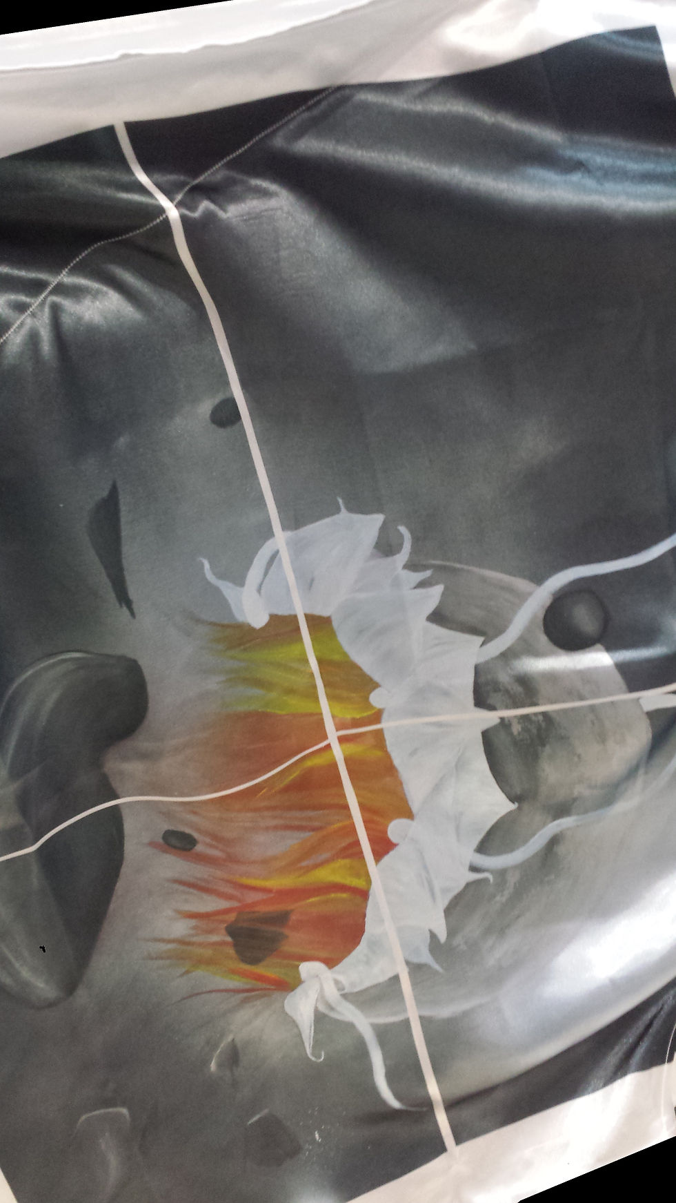 Miniature : Robe en satin "Pandore"par Nj