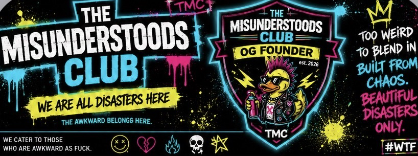 The Misunderstoods Club OG Founders Banner