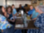 Figure 13: Cambridge Astrology Club Lunchtime Social at No. 30, Chesterton Road. Photo: Glenda Cole