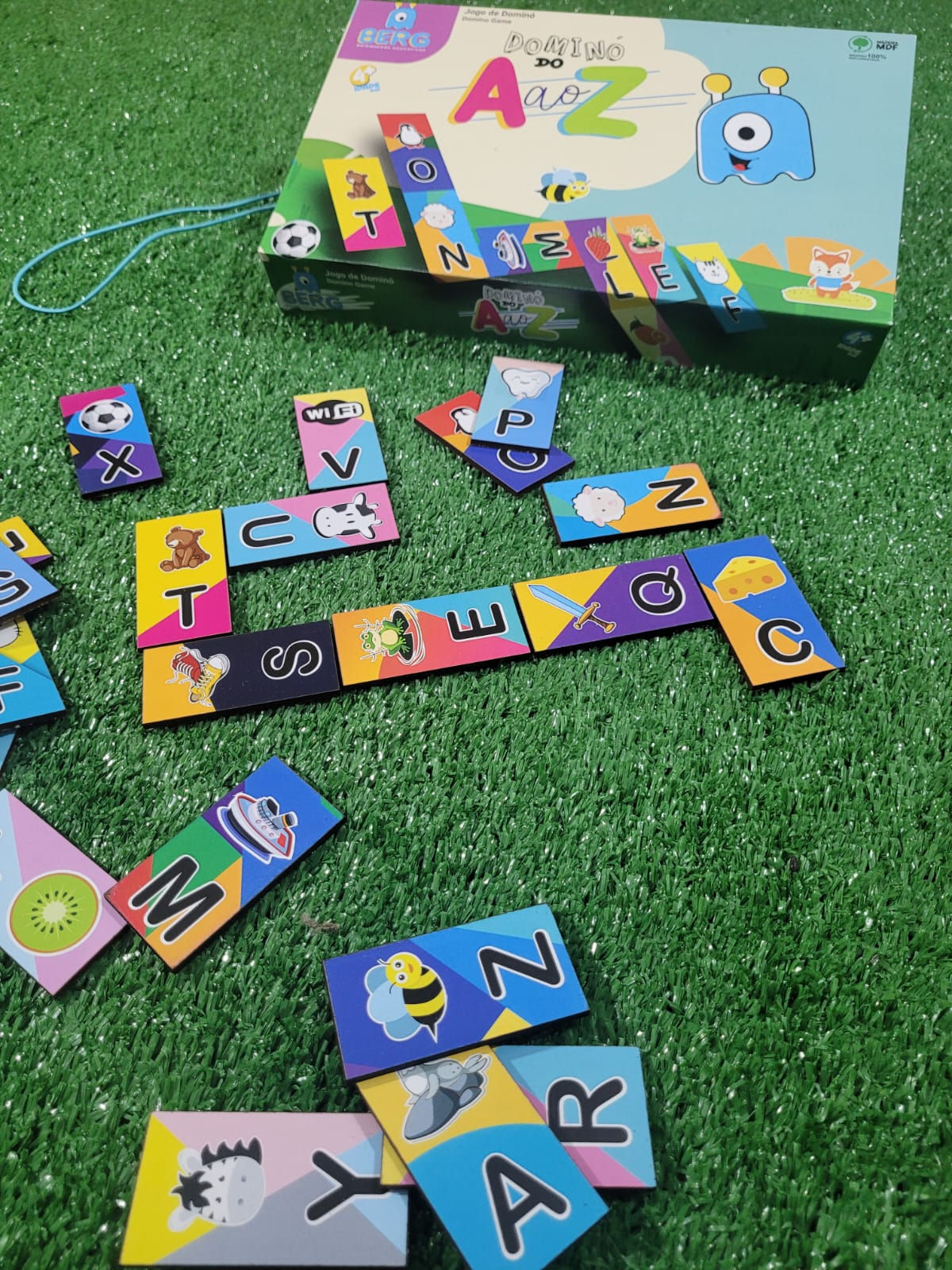 Dominó do A ao Z divertido