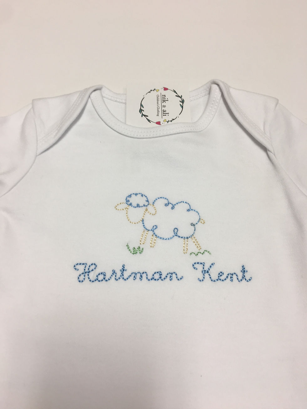 Thumbnail: Embroidered Lamb Layette