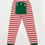 Thumbnail: Red & White Striped Two-Piece Pajama