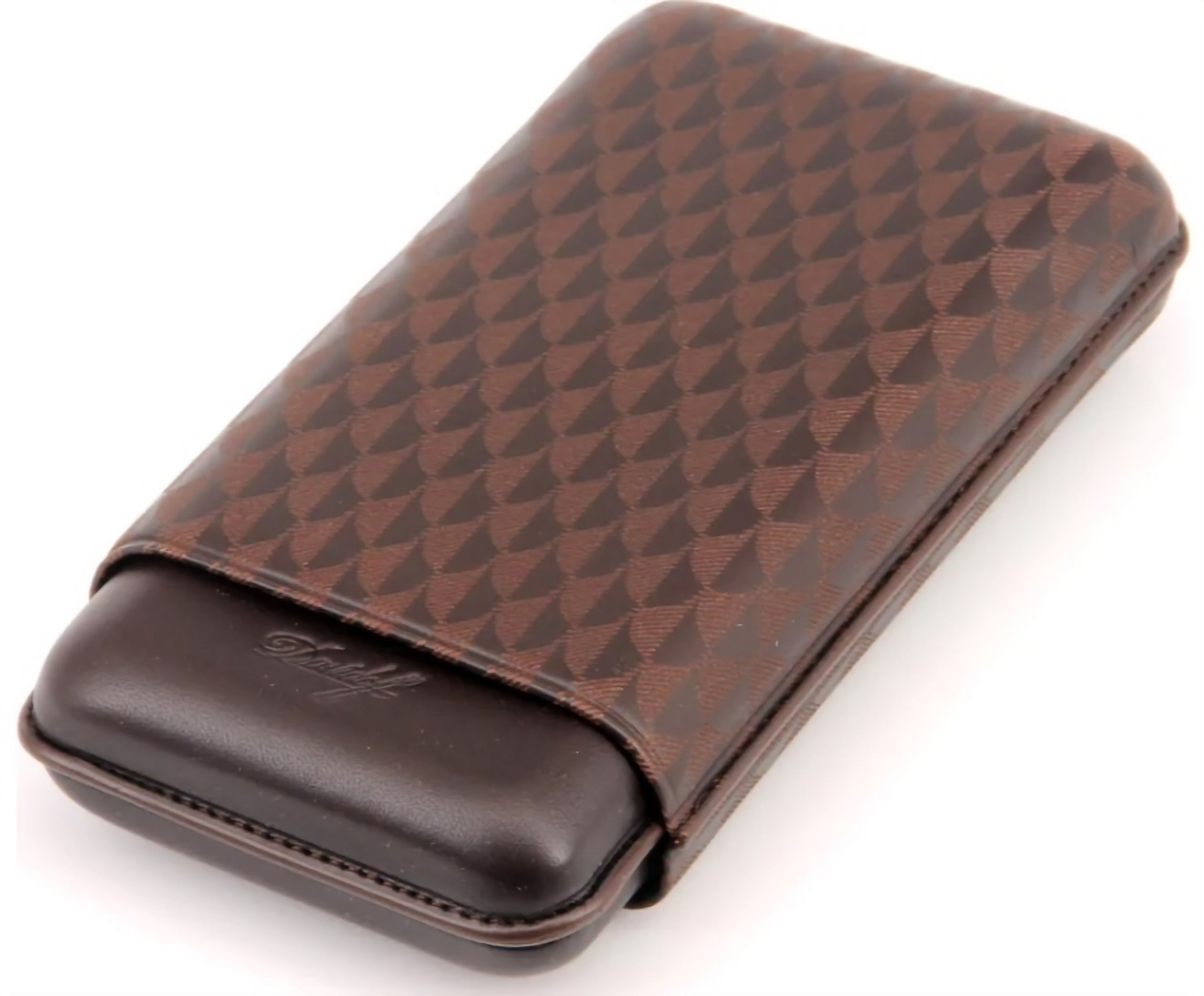 Davidoff - Leather Cigar Case Brown
