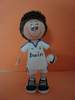 Muñeco del Real Madrid.