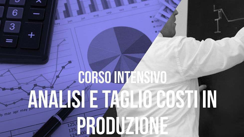 Analisi Taglio/Costi e aumento delle Efficienze nel settore plastico