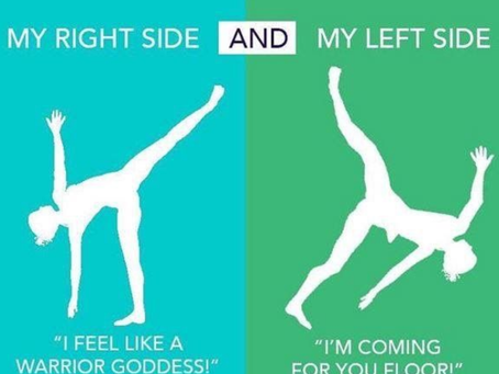 Symmetry does not always equal balance