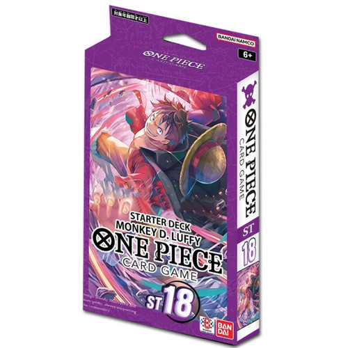 Starter Deck 18: PURPLE Monkey D. Luffy | Elite Island Trading Co.