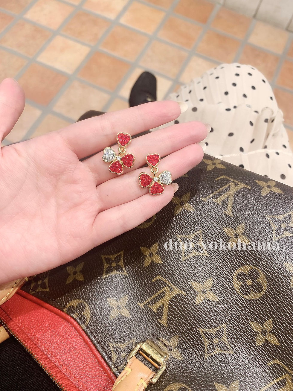 サムネイル： NF キャトルハートピアス/イヤリング