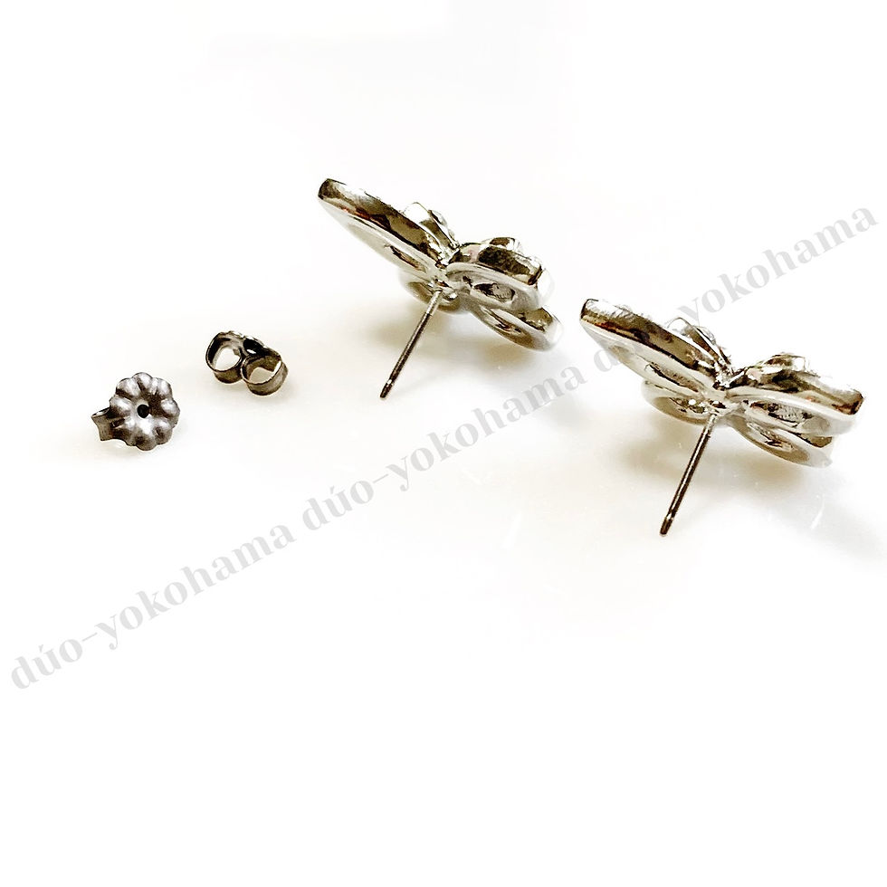 サムネイル： NF Wバタフライピアス/イヤリング