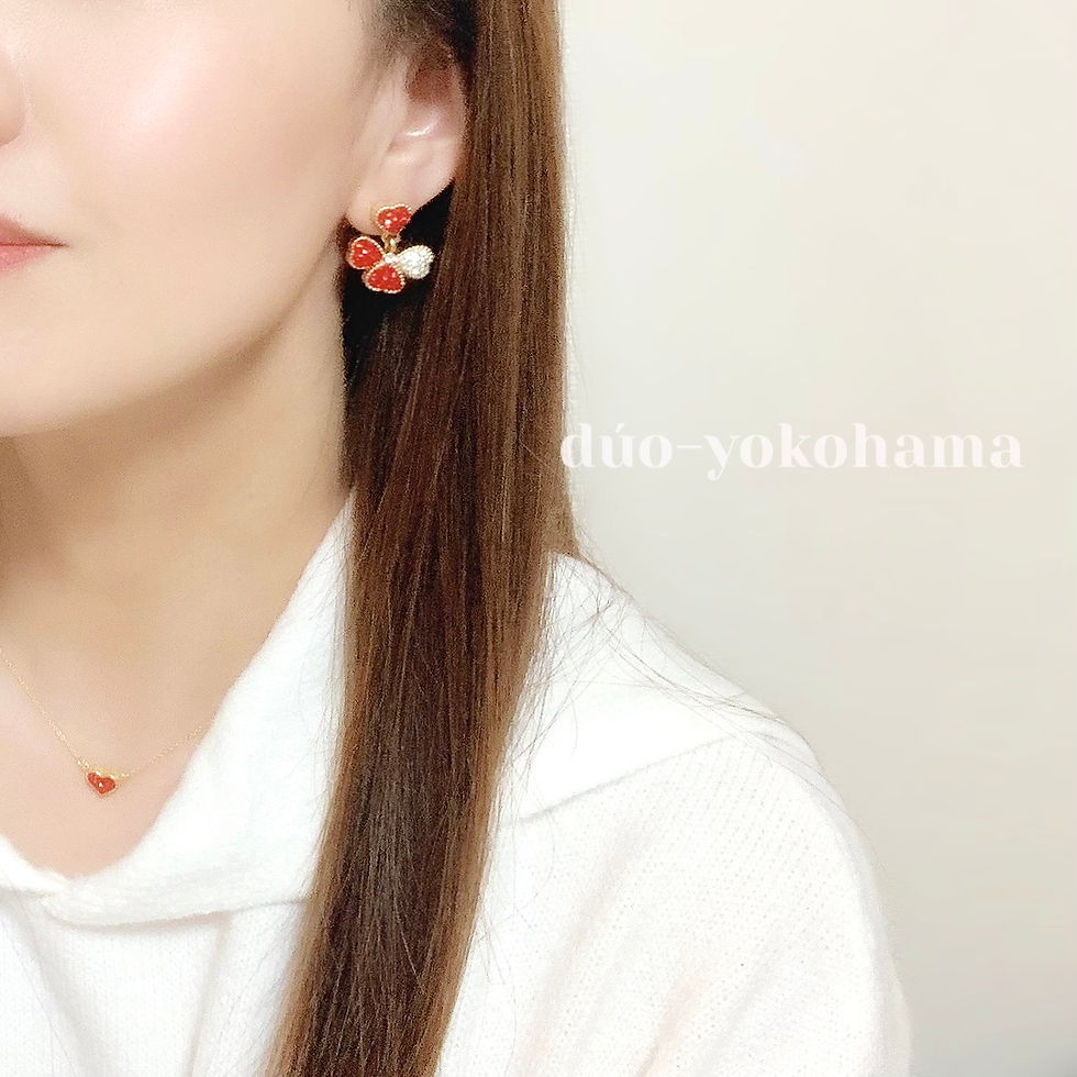 サムネイル： NF キャトルハートピアス/イヤリング