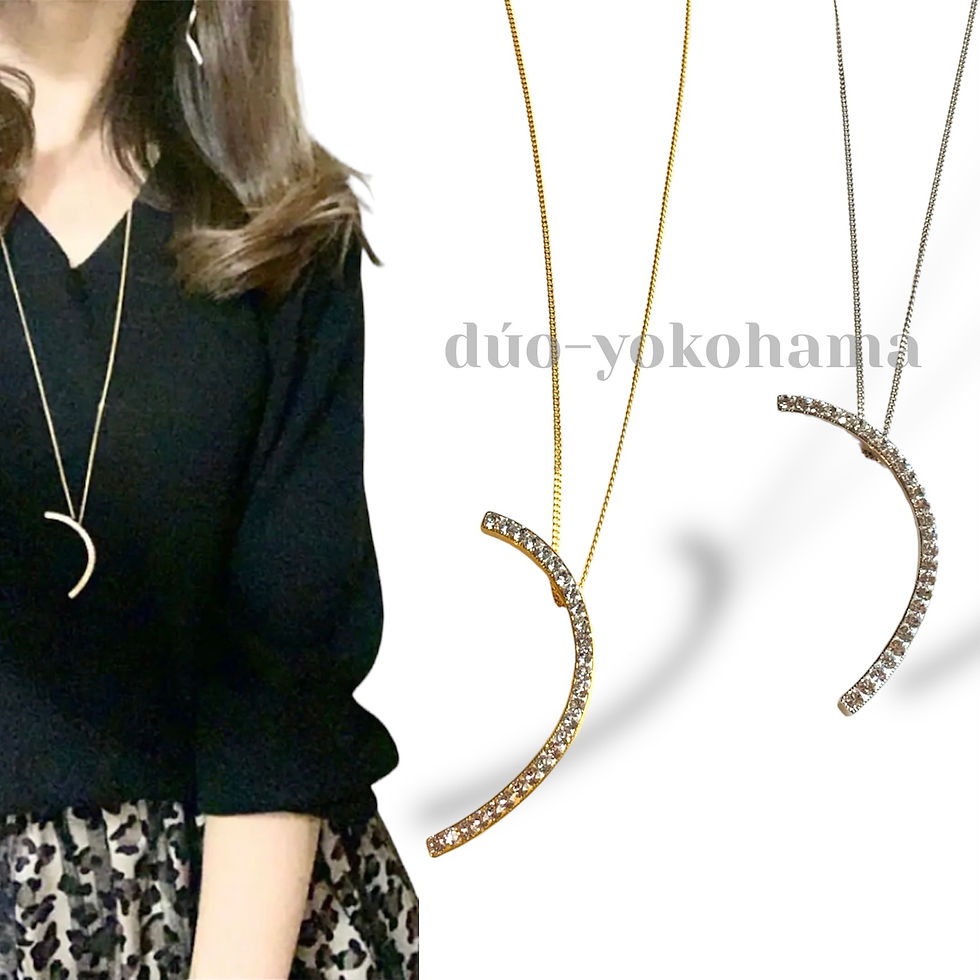NF ムーンロングネックレス