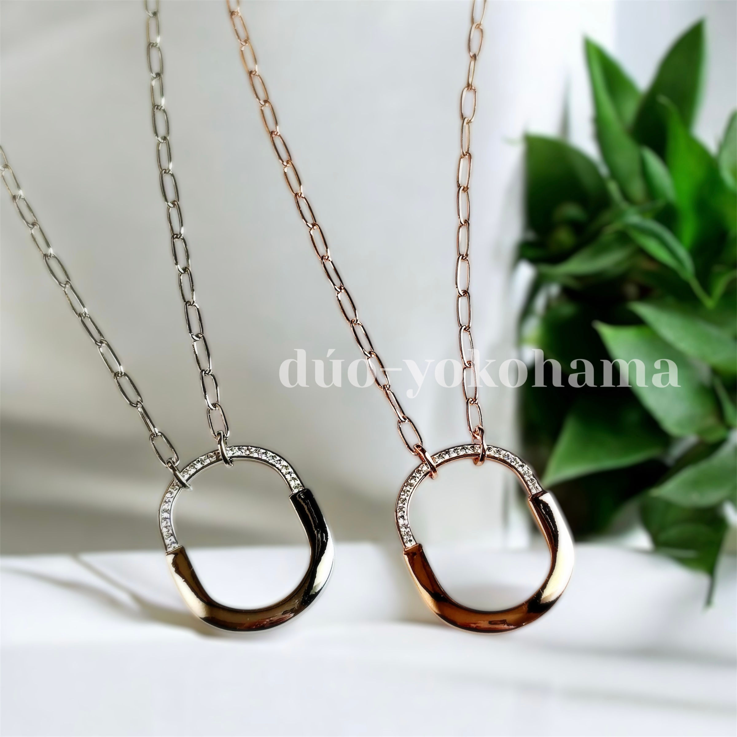 NFサークルロックネックレス