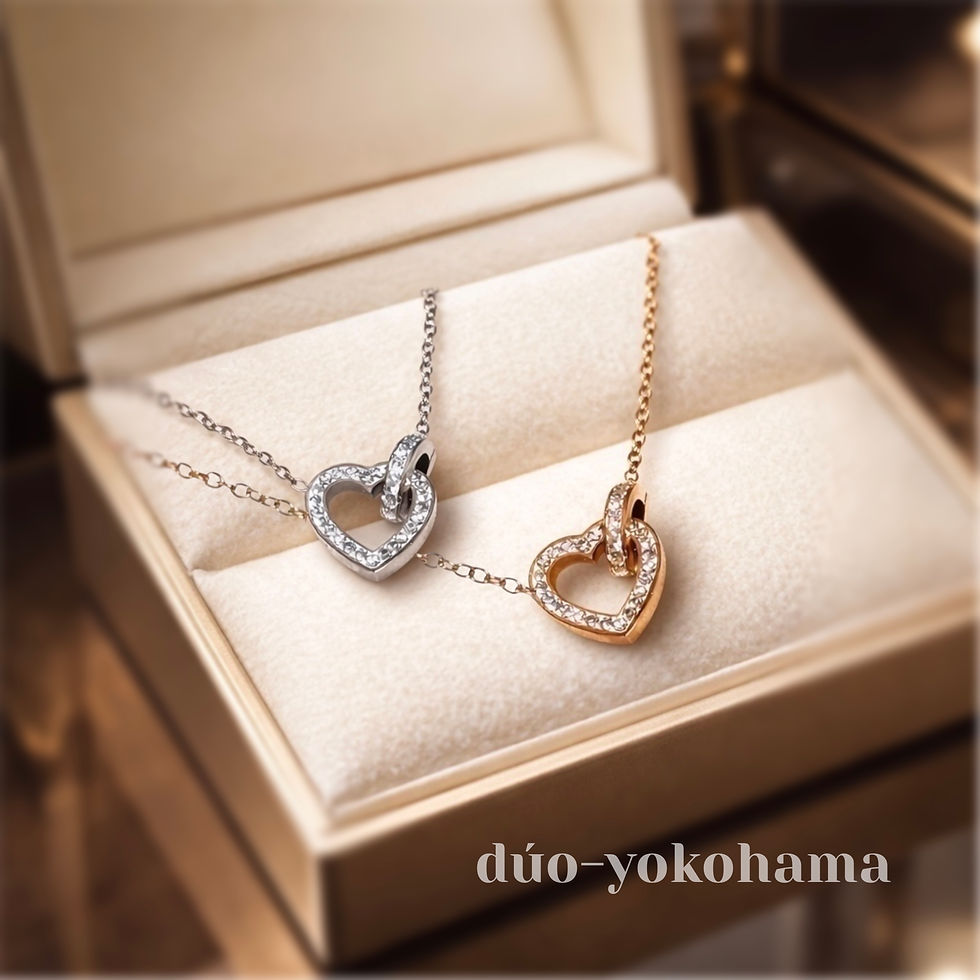 サムネイル： NFハートリングネックレス 