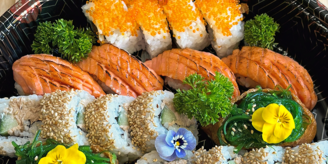 Arranged Food and Objects