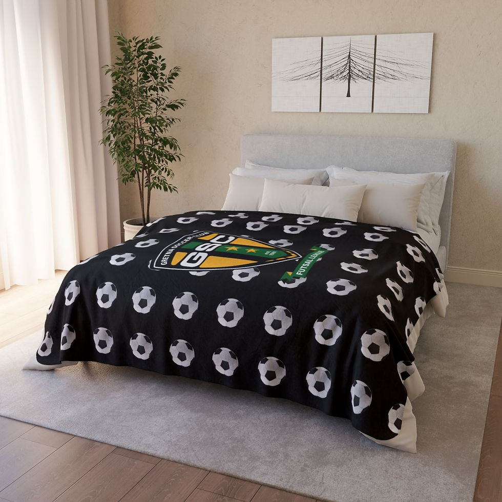 Thumbnail: Gretna Soccer League - Fleece Sherpa Blankets (50x60) or (60x80)