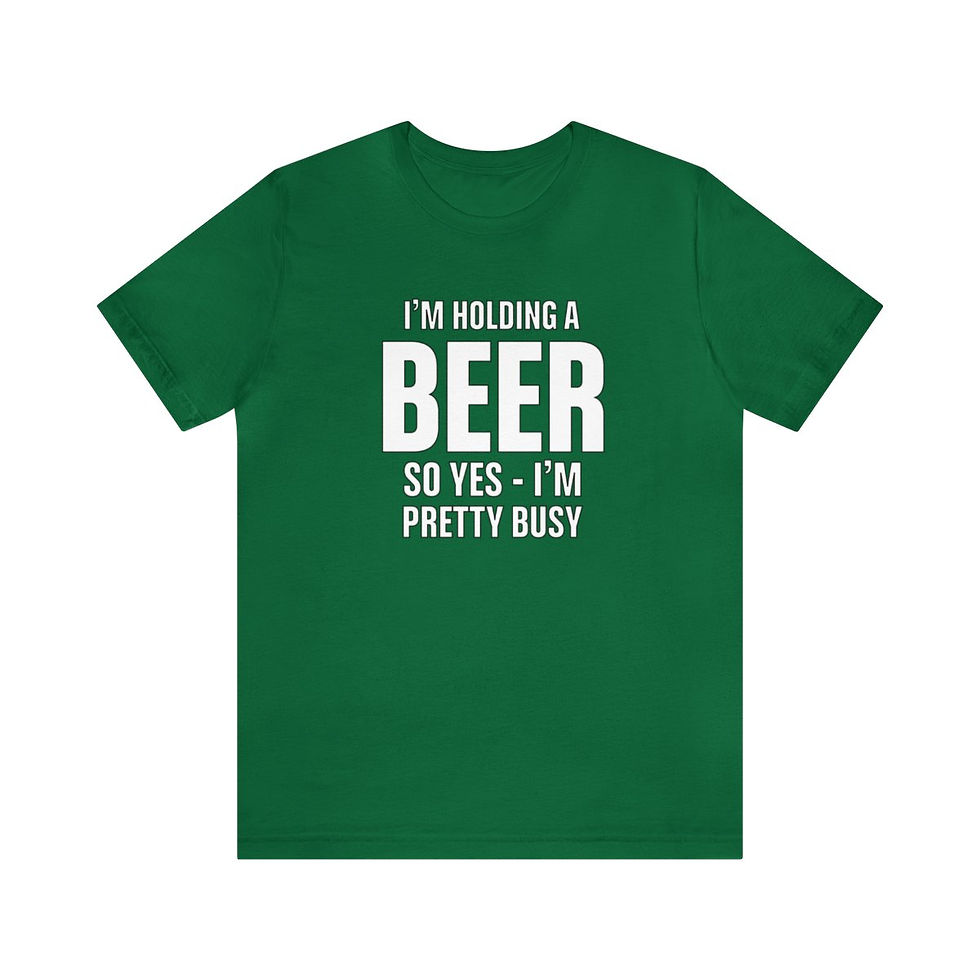 Thumbnail: BEER Statement - Unisex Jersey Short Sleeve Tee
