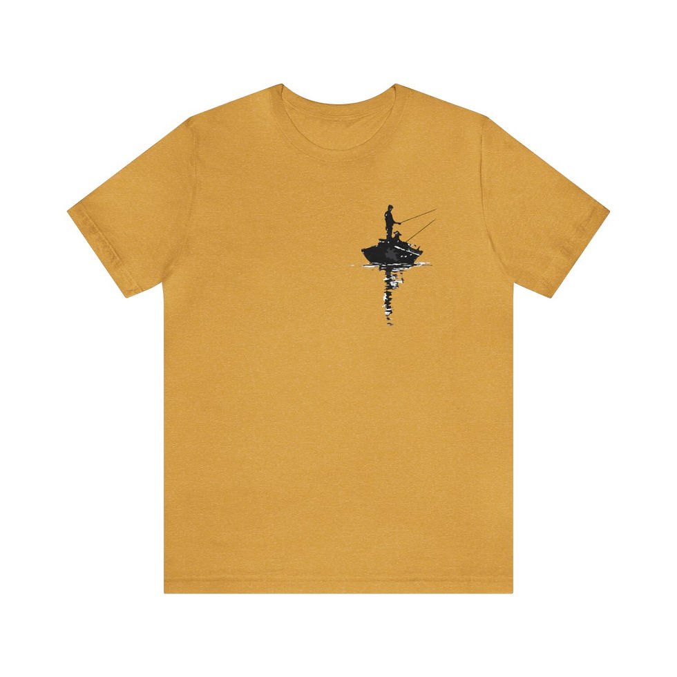 Thumbnail: Fishing - Unisex Jersey Short Sleeve Tee