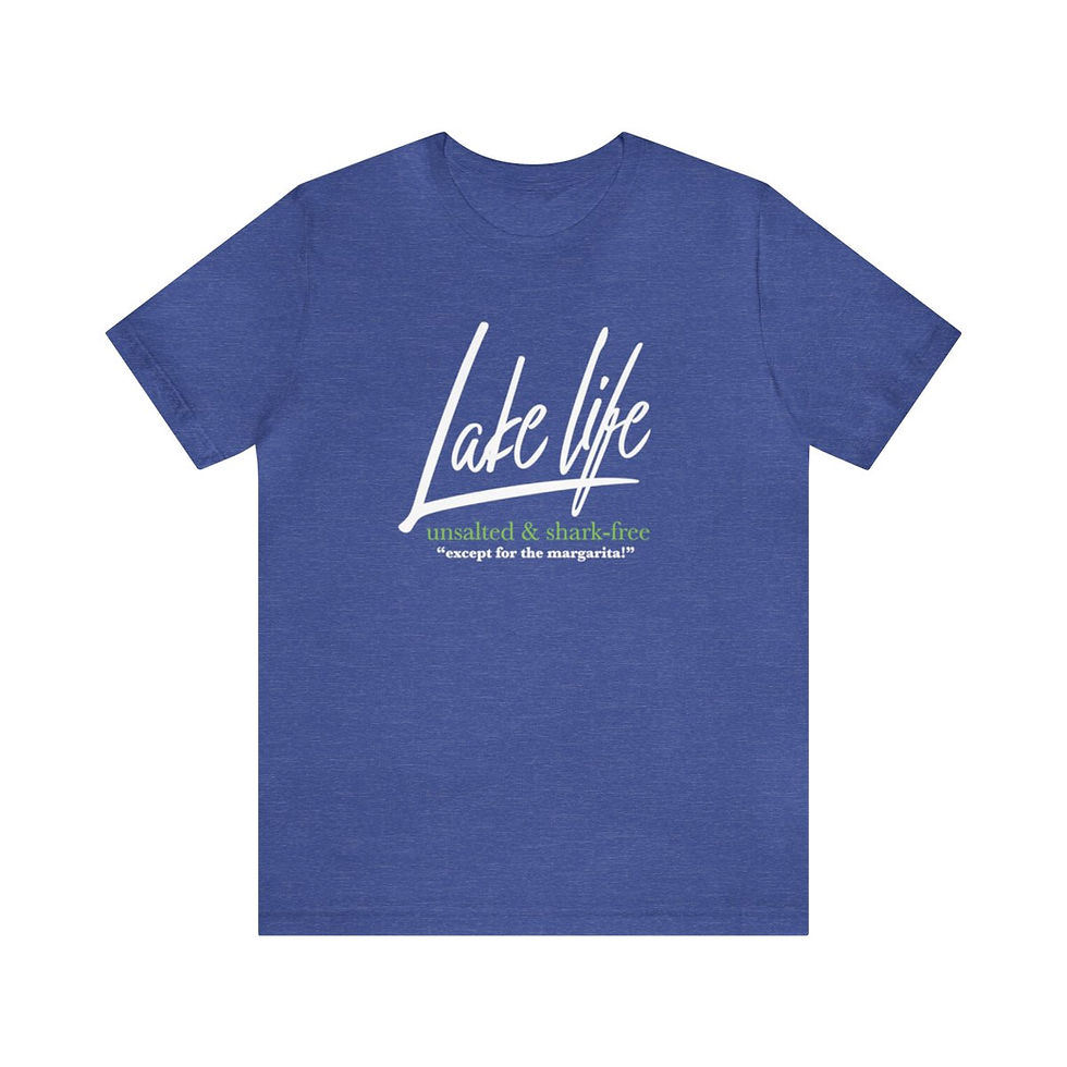 Thumbnail: Lake Life - Unisex Jersey Short Sleeve Tee