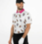 Thumbnail: 'Buena Dias' print - Sugar Skulls, Guitars & Pinatas POLO