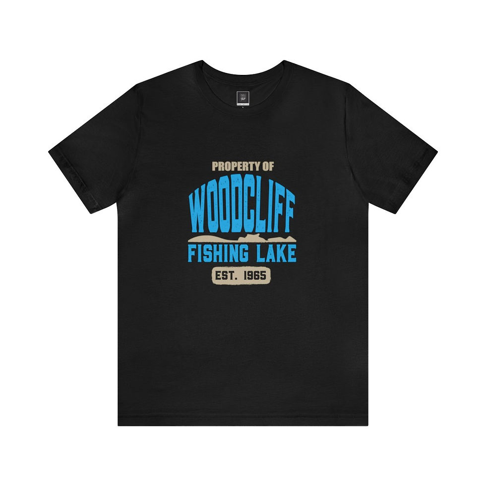 Thumbnail: WC - Property of 'FISHING LAKE' - Unisex Jersey Short Sleeve Tee