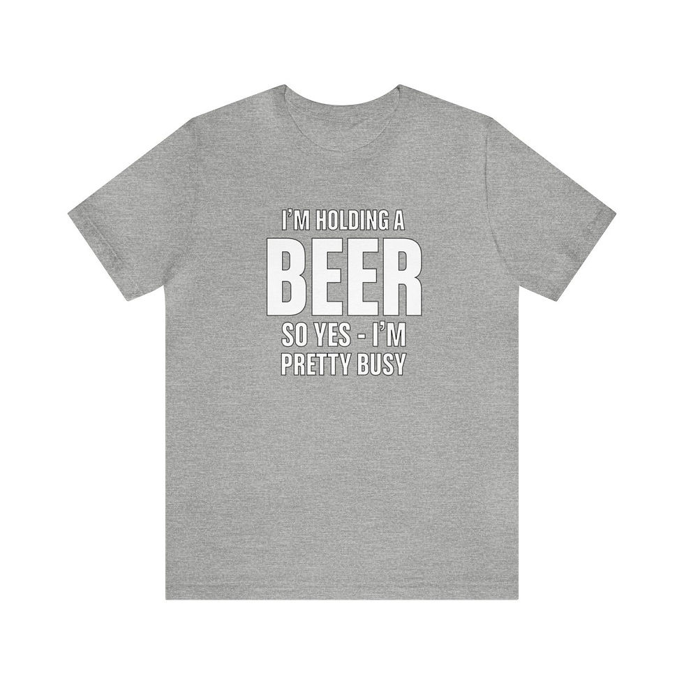 Thumbnail: BEER Statement - Unisex Jersey Short Sleeve Tee