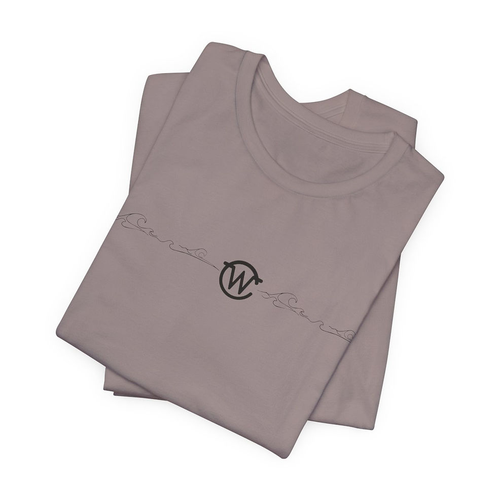 Thumbnail: WC - Liner Wave - Back SKIER Unisex Jersey Short Sleeve Tee
