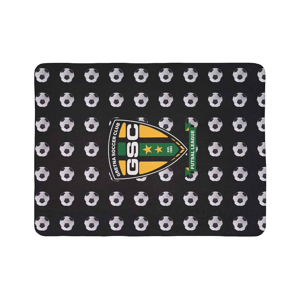 Thumbnail: Gretna Soccer League - Fleece Sherpa Blankets (50x60) or (60x80)