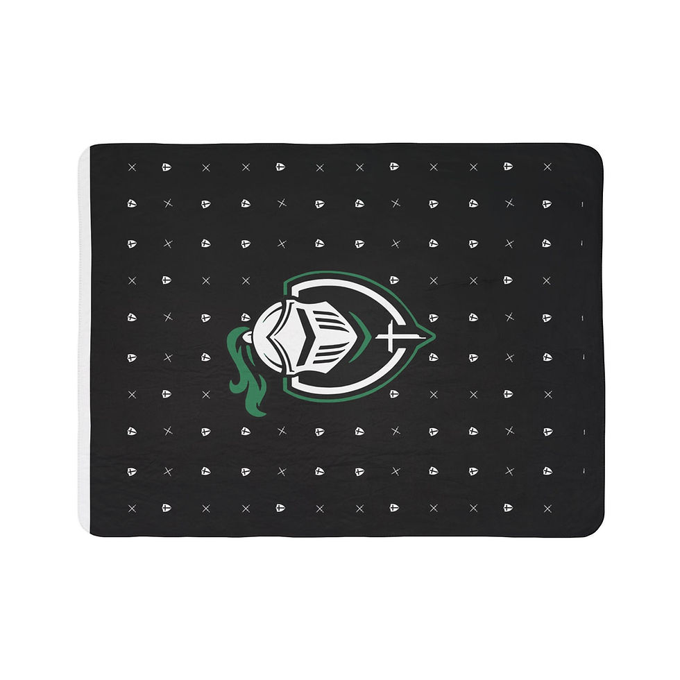 Thumbnail: Bergan - Knight HELM Fleece Sherpa Blankets (50x60) or (60x80)