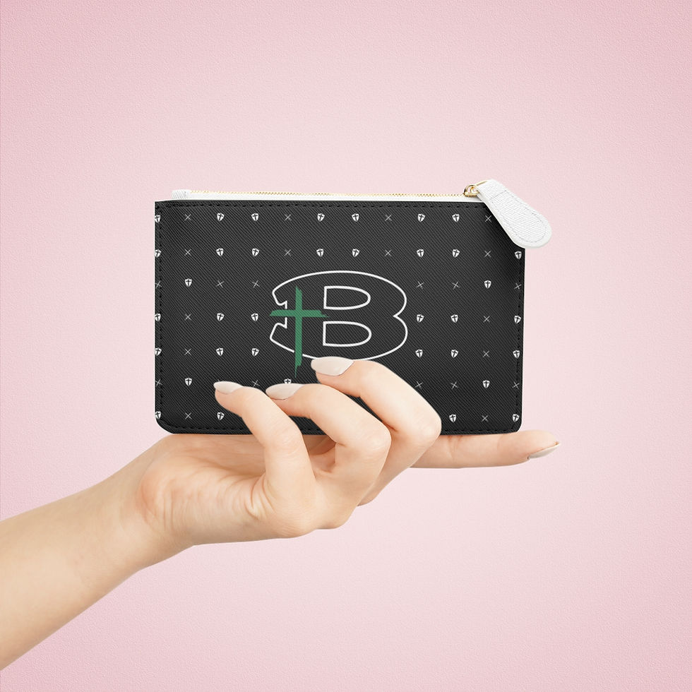 Thumbnail: Bergan - Knight and 'B'Cross Mini Clutch Bag